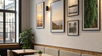 Интерьерная печать  постеры / холсты